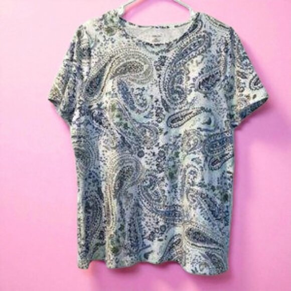 Croft & Barrow Classic Tee Shirt -0X - Picture 1 of 8